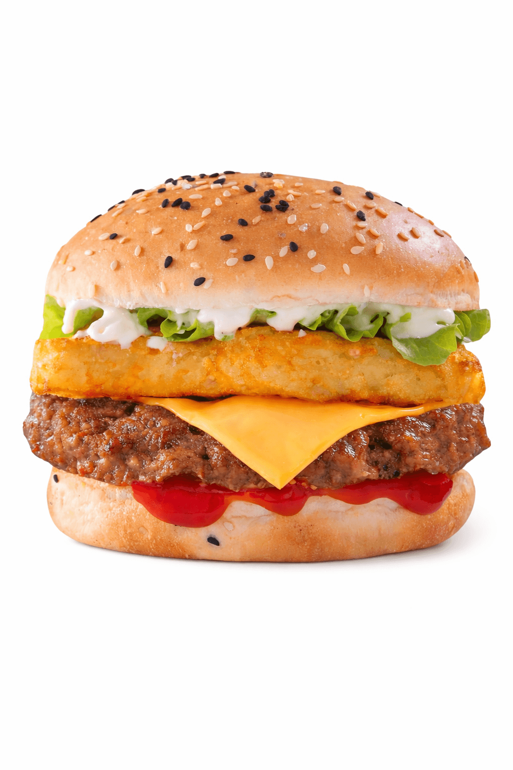 Golden Beef Burger - Menu Item