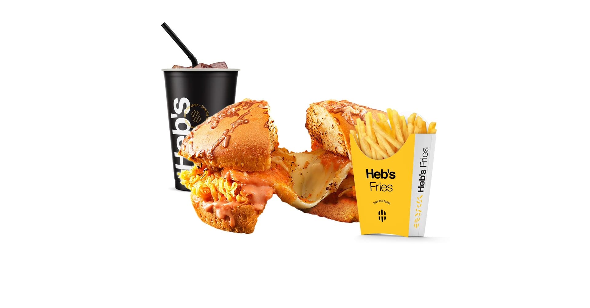 Mega Cheese Burger Menu - Menu Item