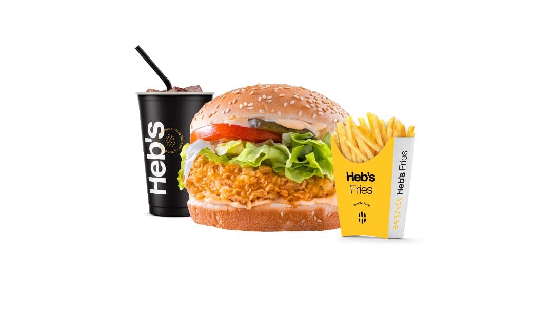 Heb's Chicken Burger Menu - Menu Item