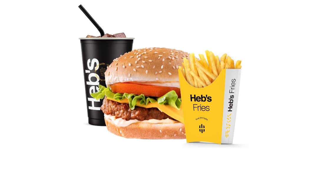 Cheese Beef Burger Menu - Menu Item