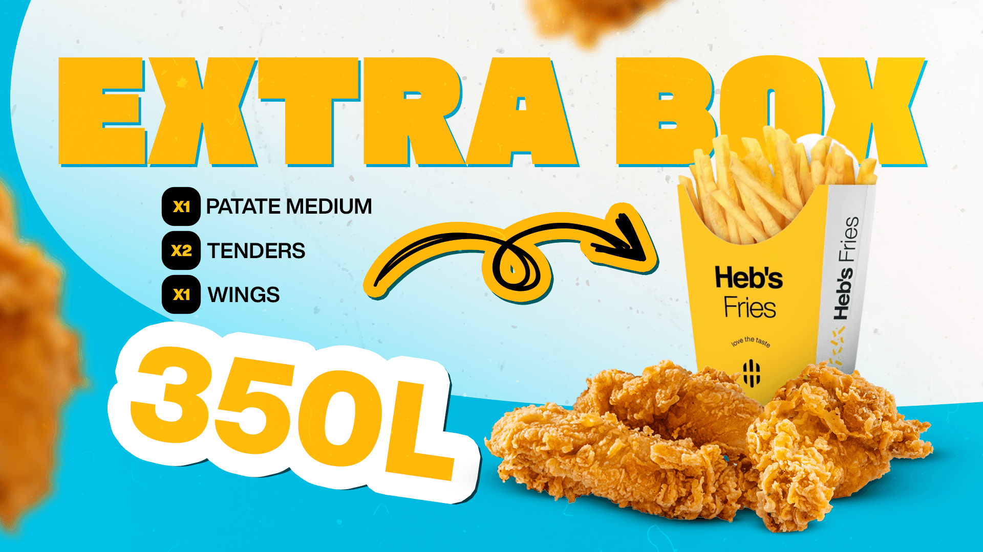 EXTRA BOX - Menu Item