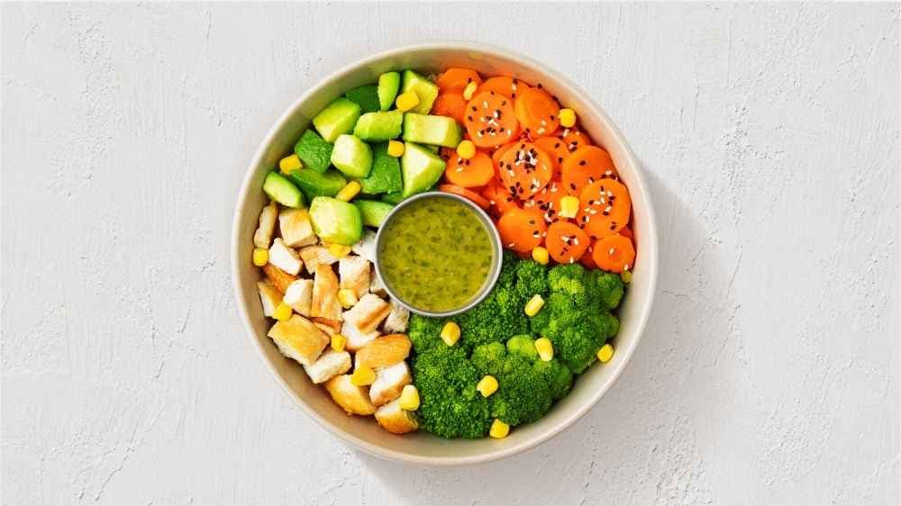 Bodybuilder + - Green & Protein Bllok