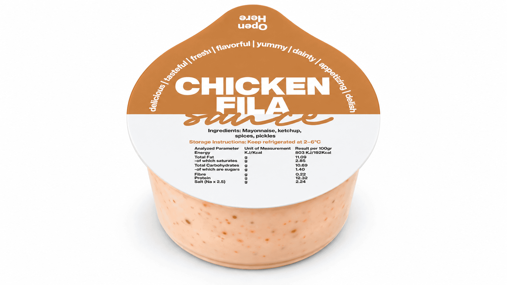 Chicken'Fila Sauce - Menu Item