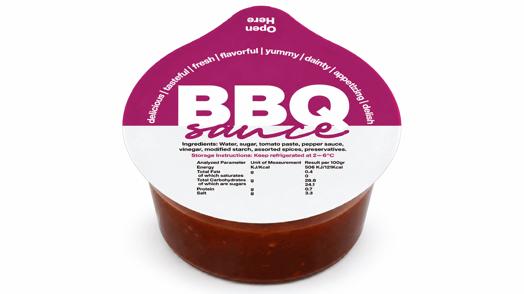 BBQ Sauce - Menu Item
