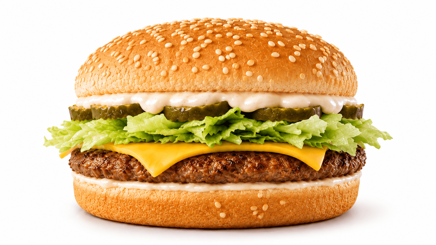 Cheese Beef Burger - Menu Item