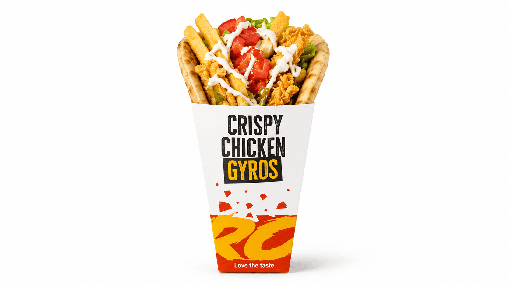 Crispy Chicken Gyros - Menu Item