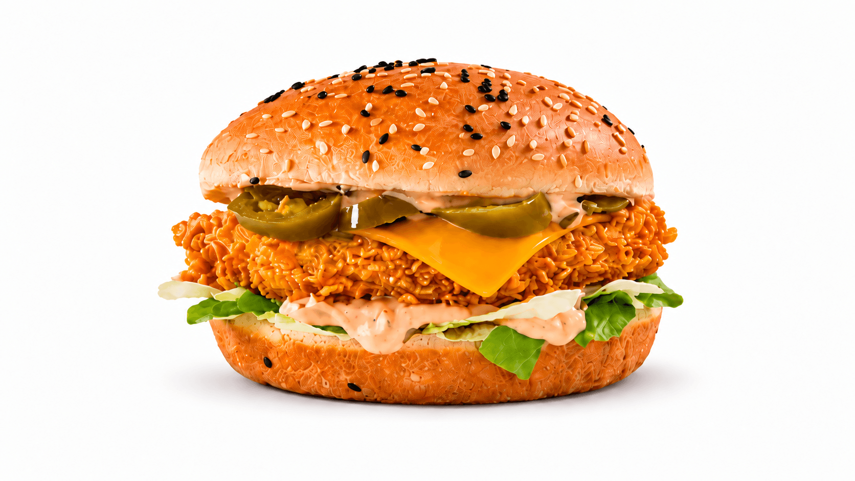 Jalapeno Chicken Burger - Menu Item