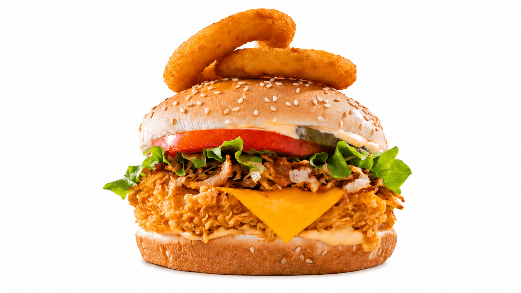 Double Crispy Burger - Menu Item