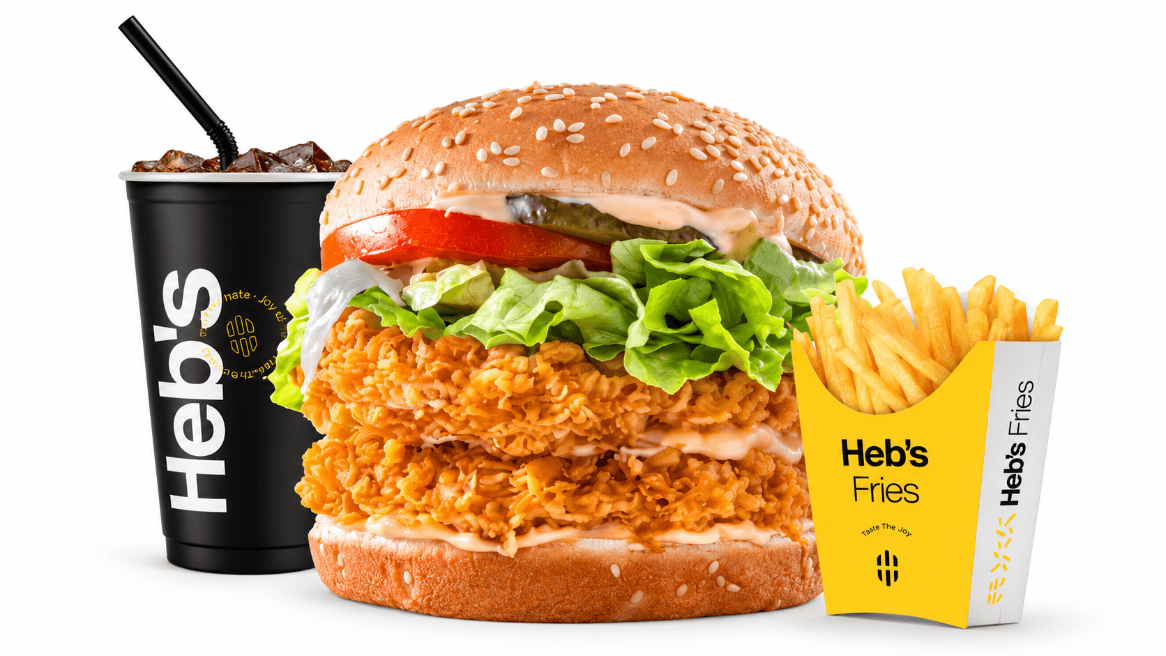 Heb's Giant Chicken Menu - Menu Item