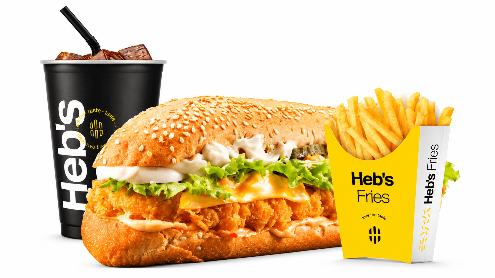 Heb's Chicken Sandwhich Menu - Menu Item
