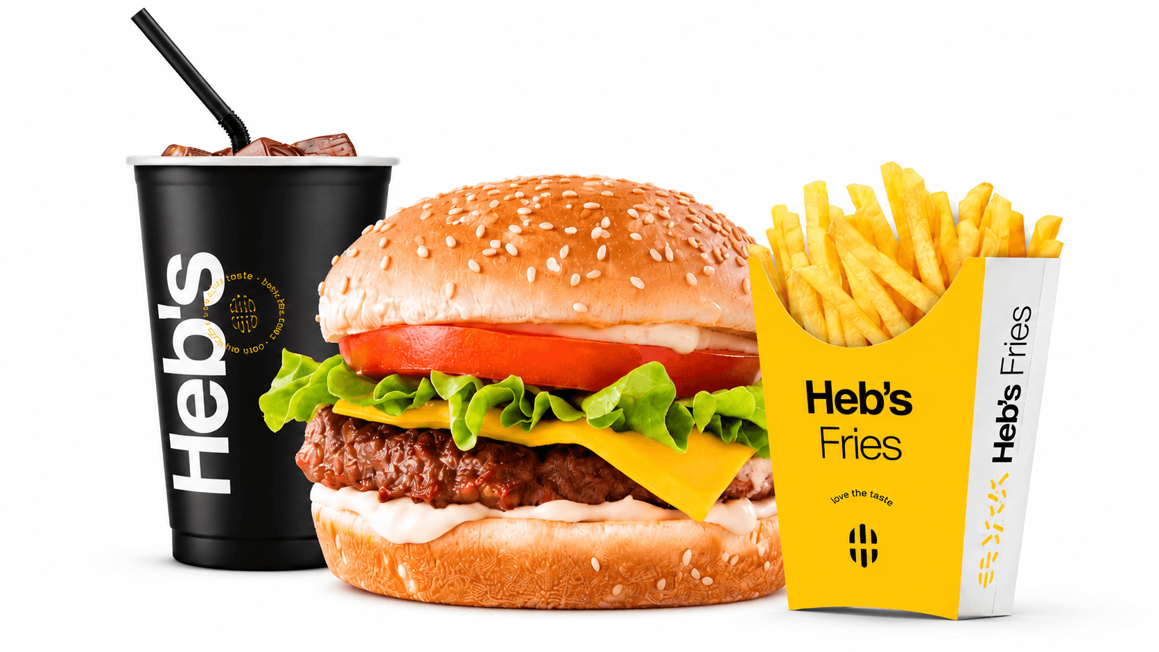 Cheese Beef Burger Menu - Menu Item