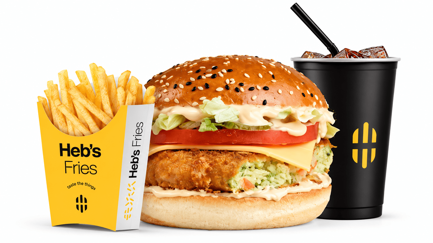 Veggie Burger Menu - Menu Item
