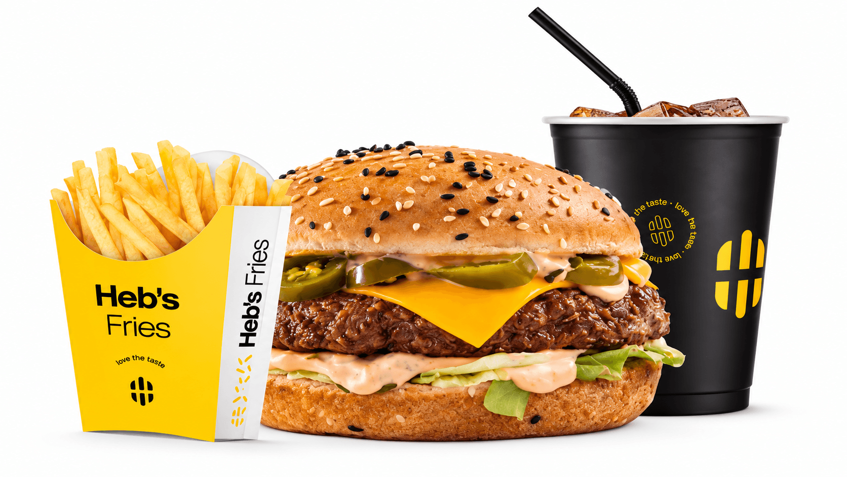 Jalapeno Beef Burger Menu - Menu Item