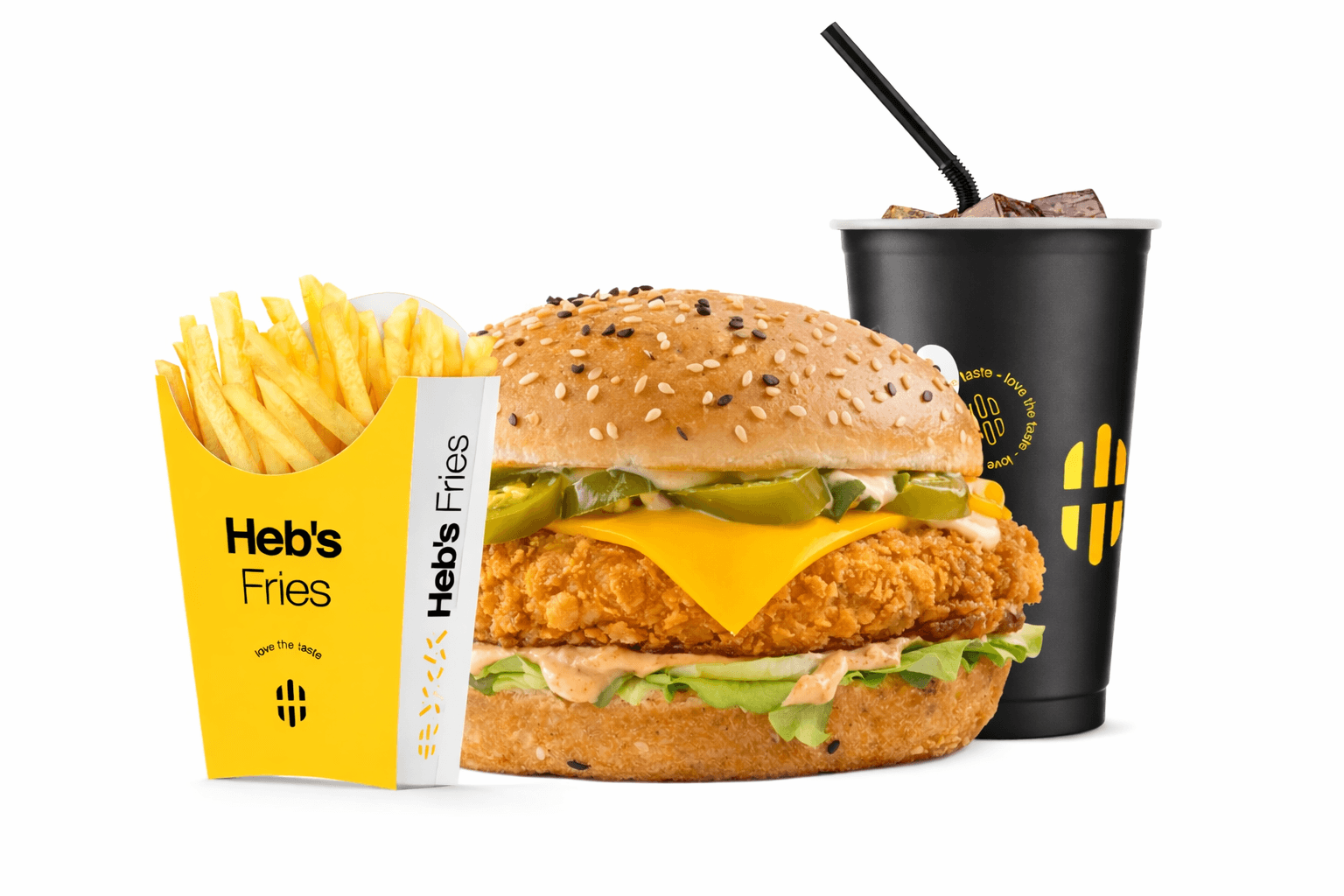 Jalapeno Chicken Burger Menu - Menu Item