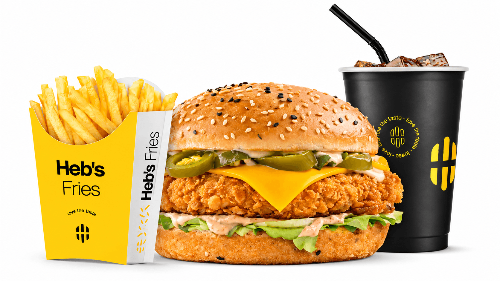 Jalapeno Chicken Burger Menu - Menu Item