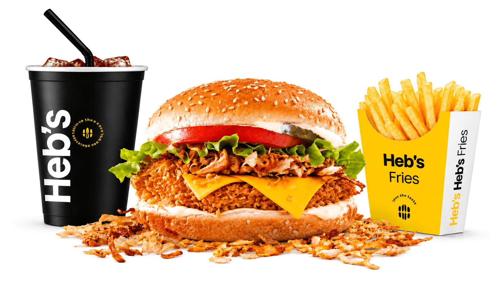 Crispy Onion Burger Menu - Menu Item