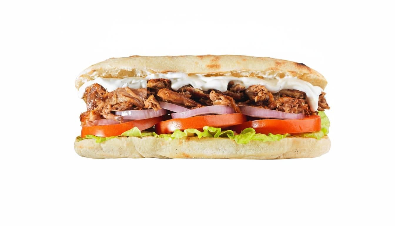Roast Lamb Sandwich - Menu Item