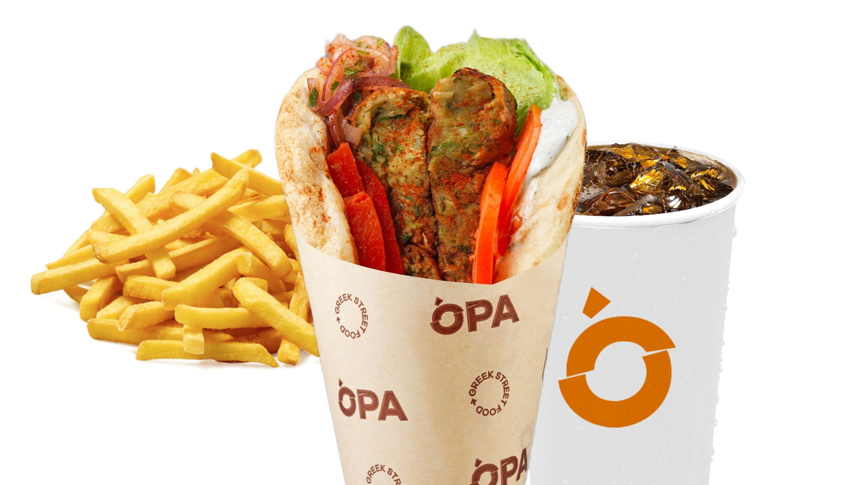 Falafel Pita Combo - Menu Item