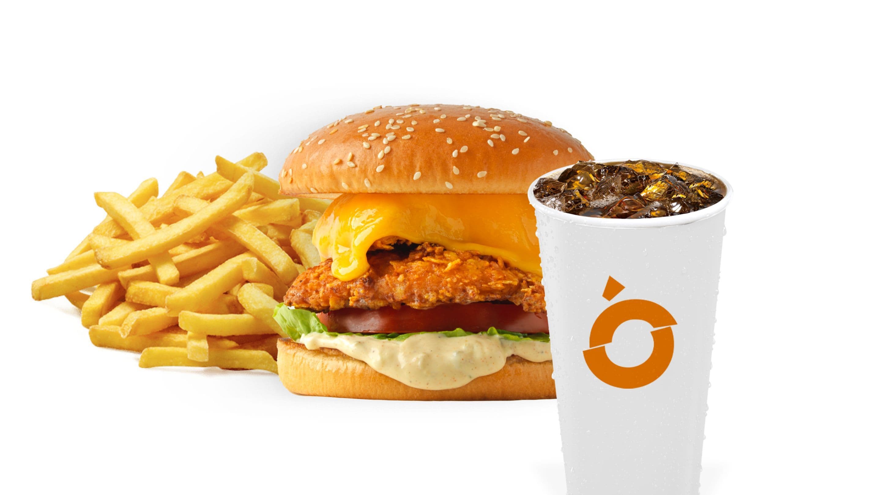 Crispy Chicken Burger Combo - Menu Item