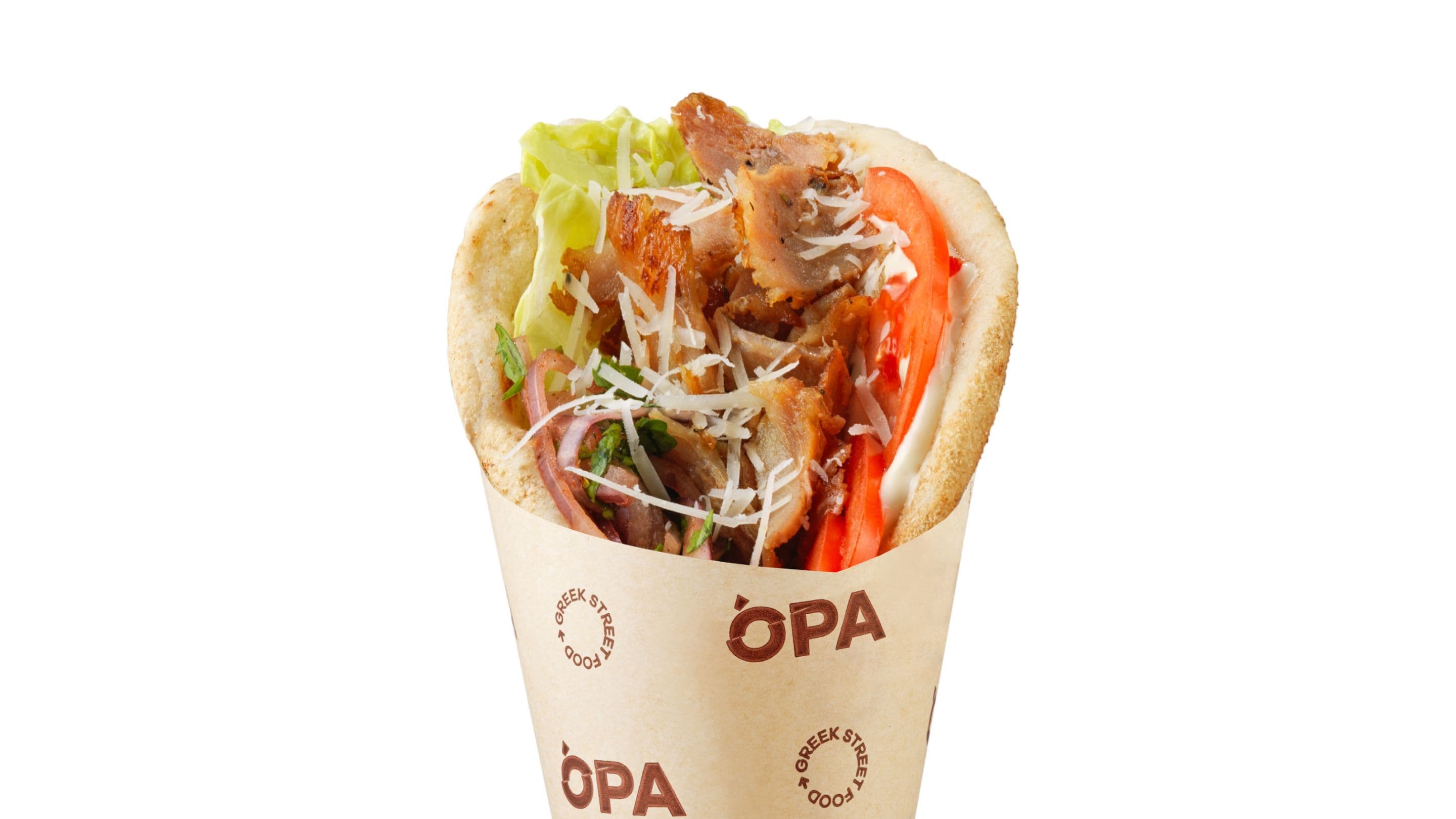 Truffle Chicken Gyros - Menu Item