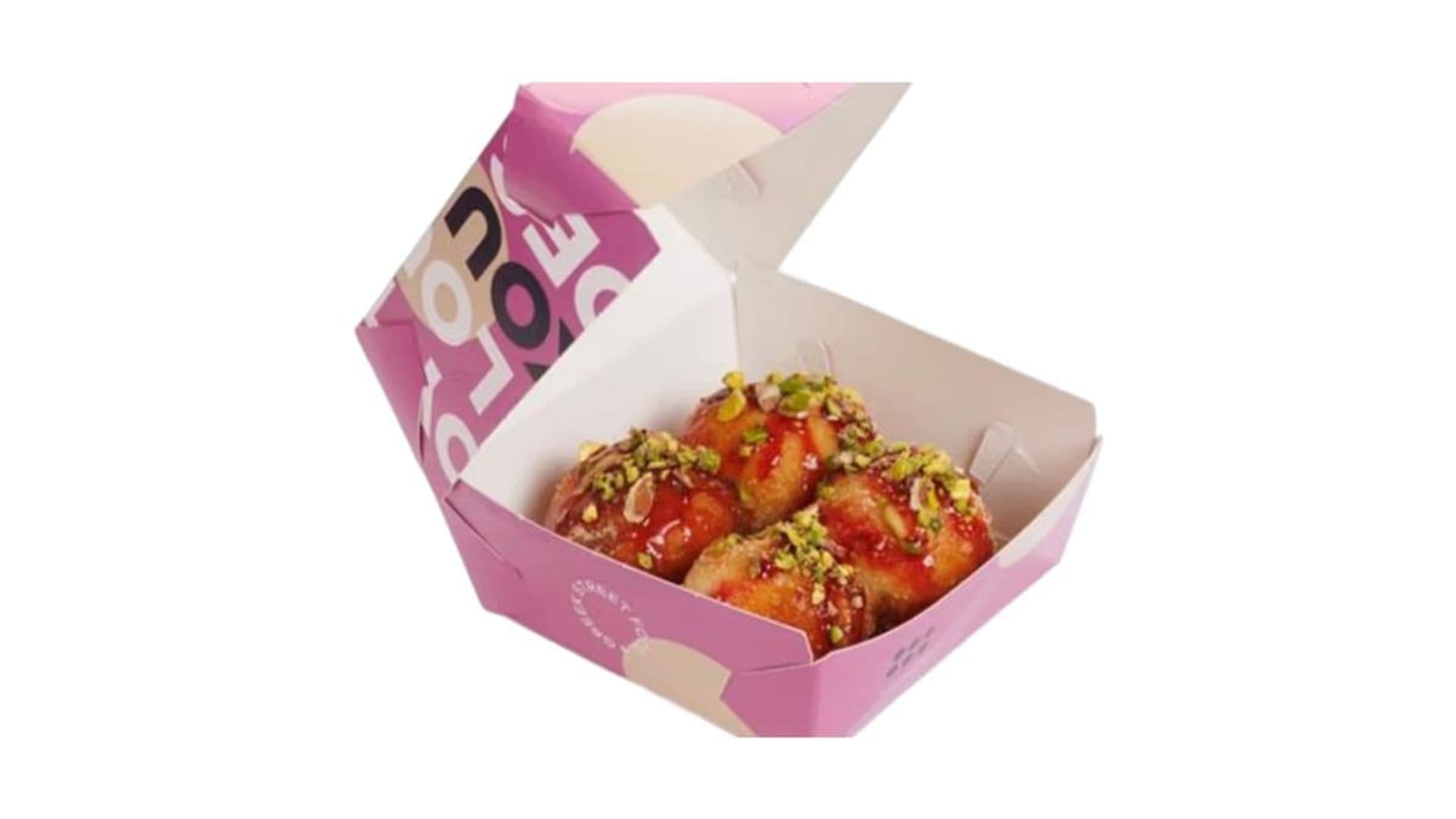 Loukomades Ruspberry And Pistachio - Menu Item