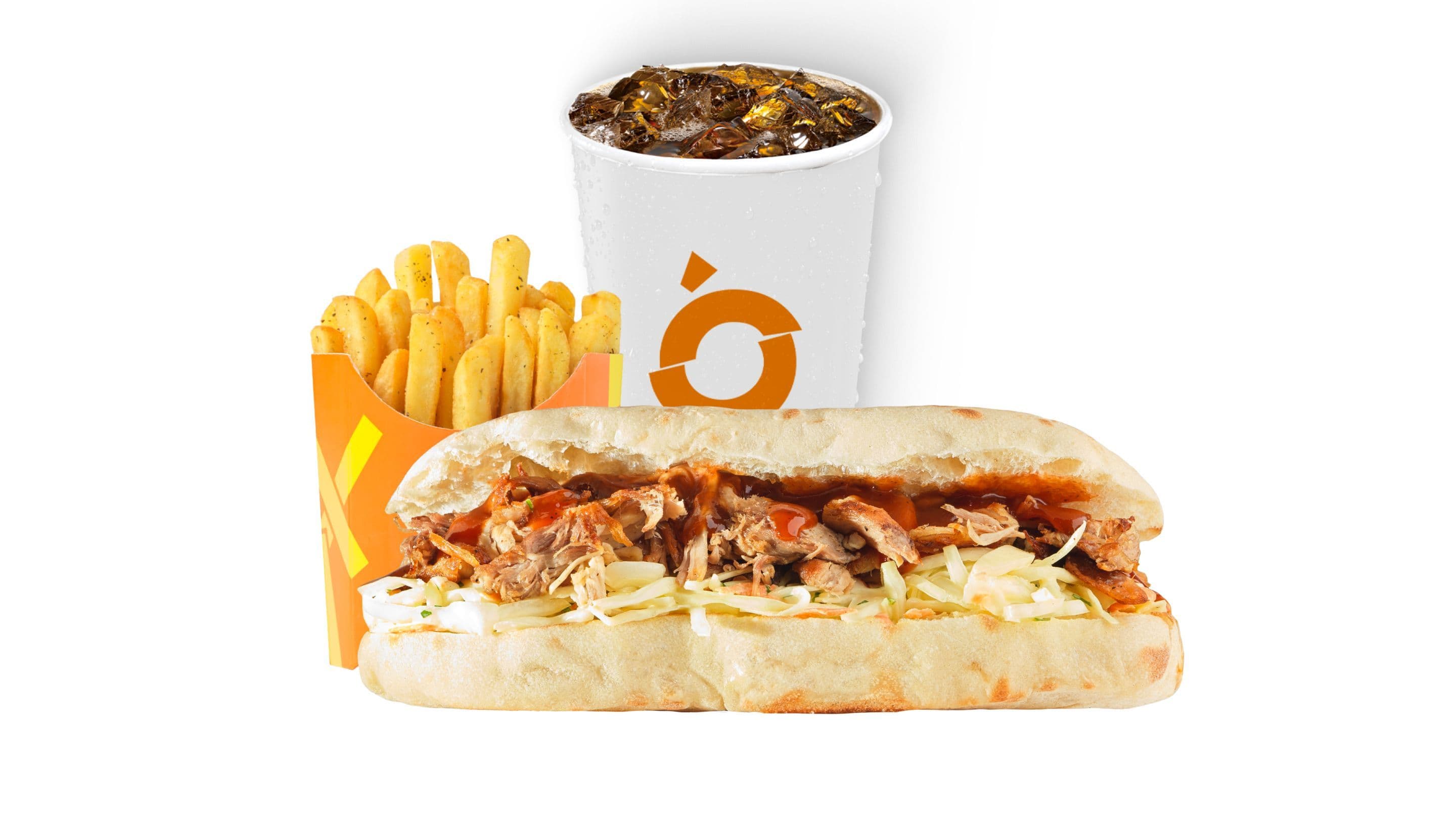 Barbeque Pork Sandwich Meal - Menu Item