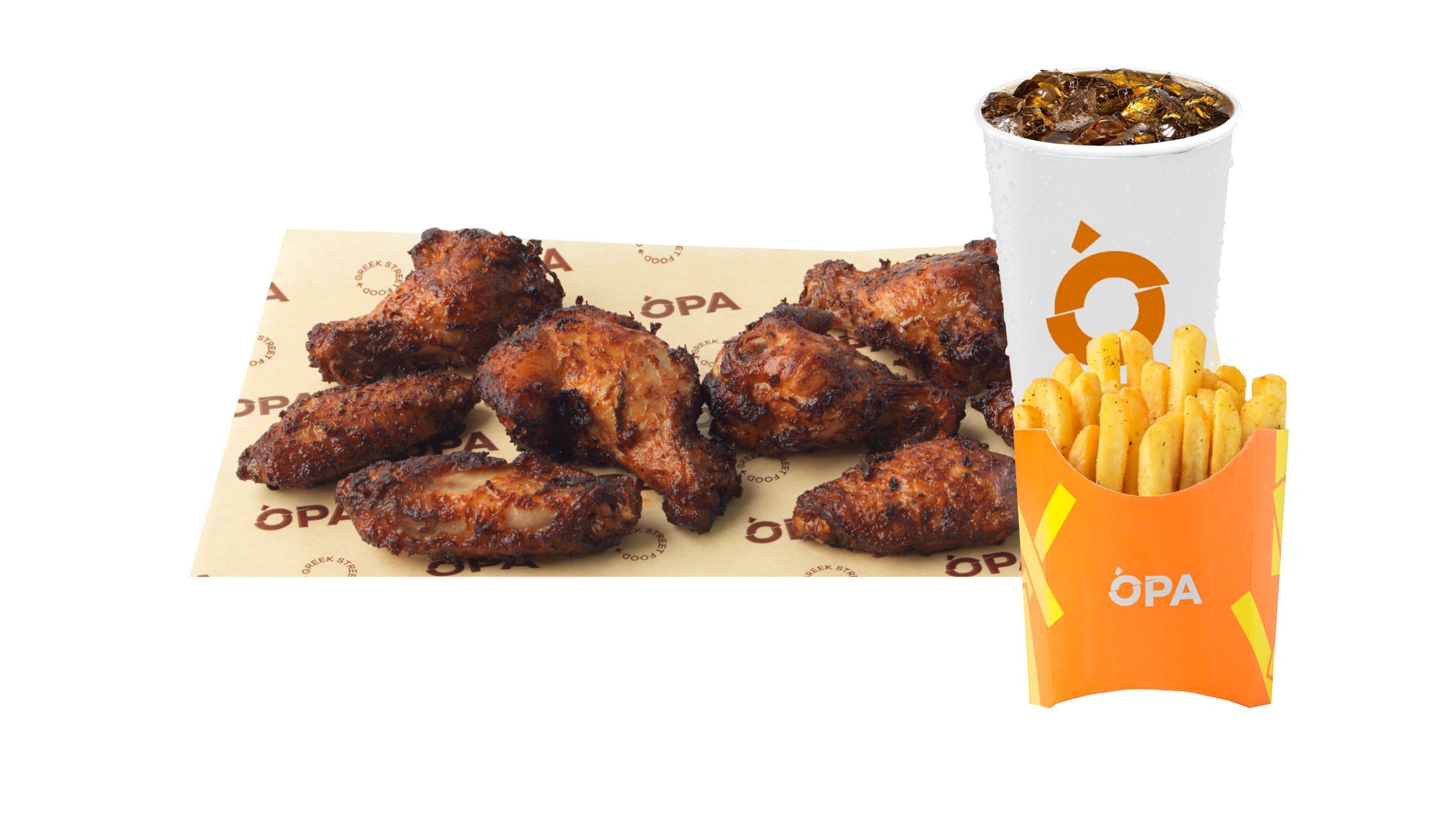 BBQ Chicken Wings (10 Cope) Combo 🆕 - Menu Item