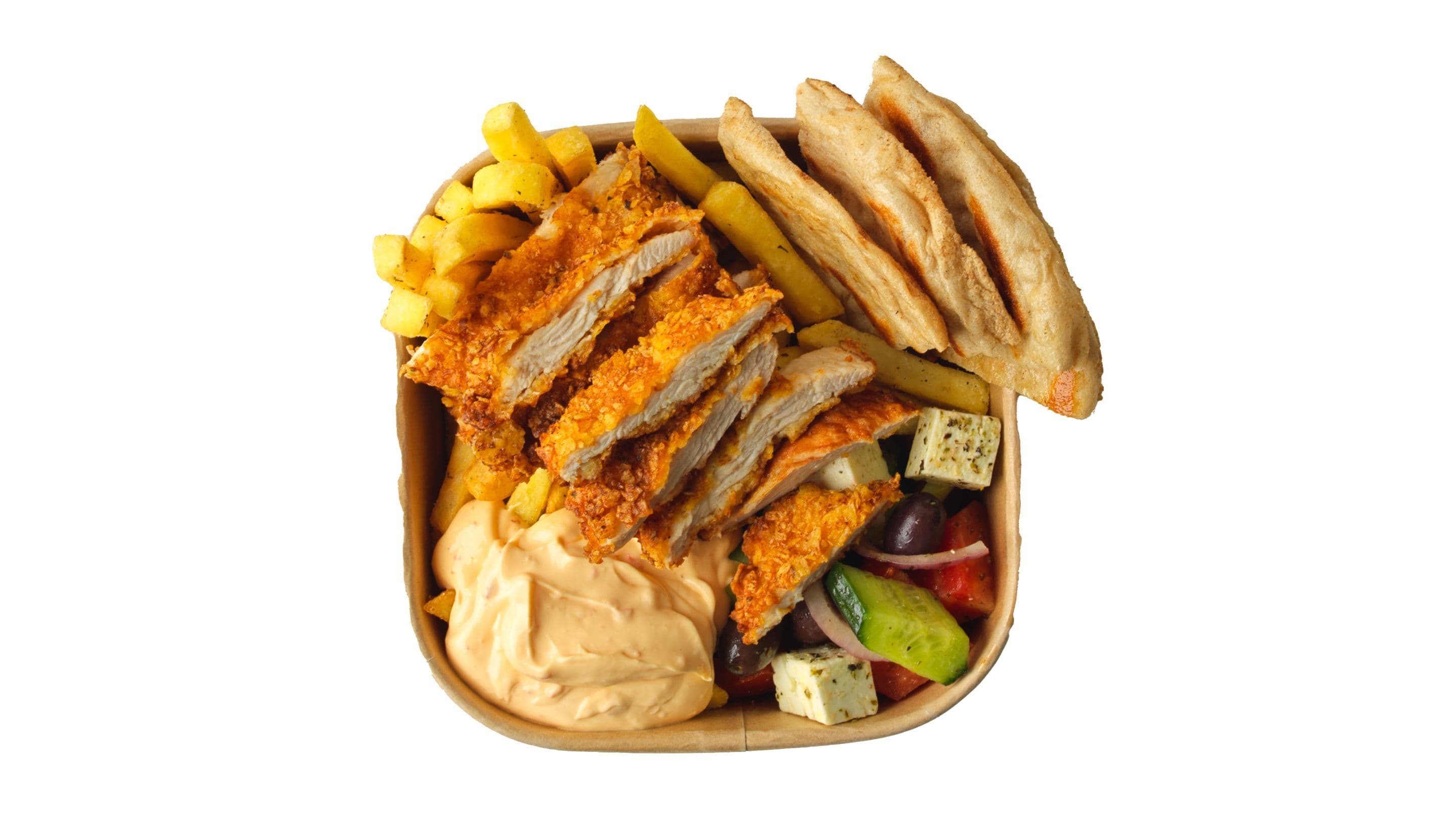 Schnitzel Bowl - Menu Item