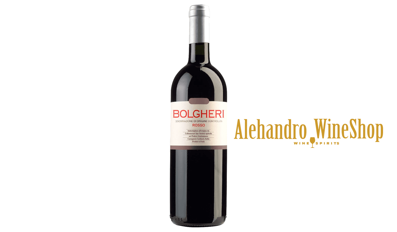 Bolgheri Rosso - Menu Item