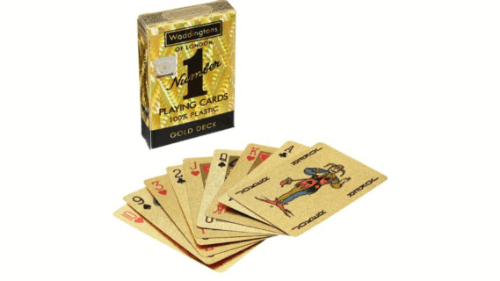 Carte Da Gioco Platino Waddington - Menu Item