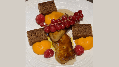 Roasted Foie Gras - Menu Item