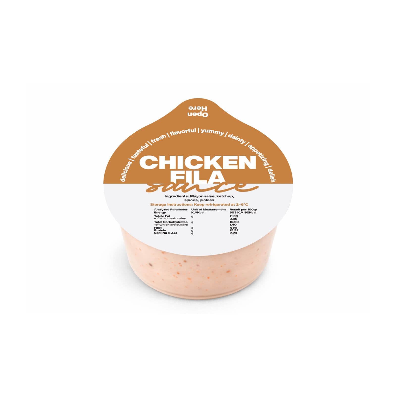 Chicken'Fila Sauce - Menu Item