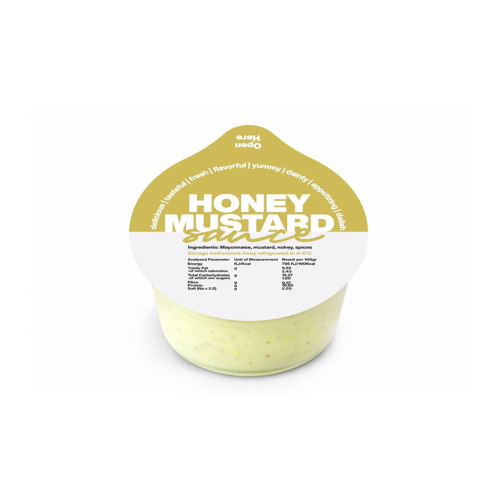 Honey Mustard Sauce - Menu Item