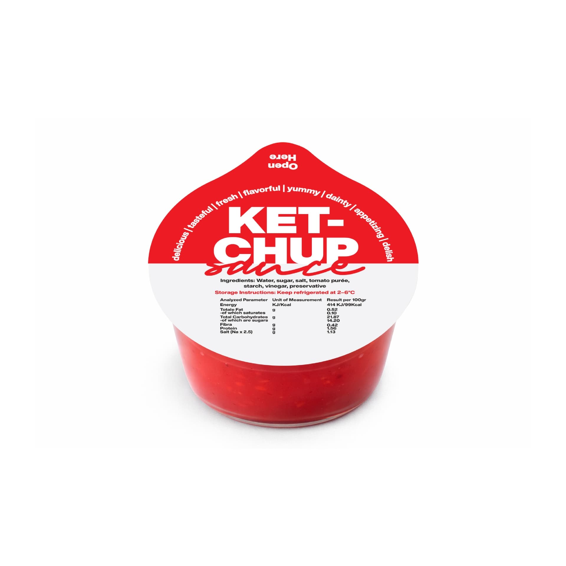 Ketchup Sauce - Menu Item