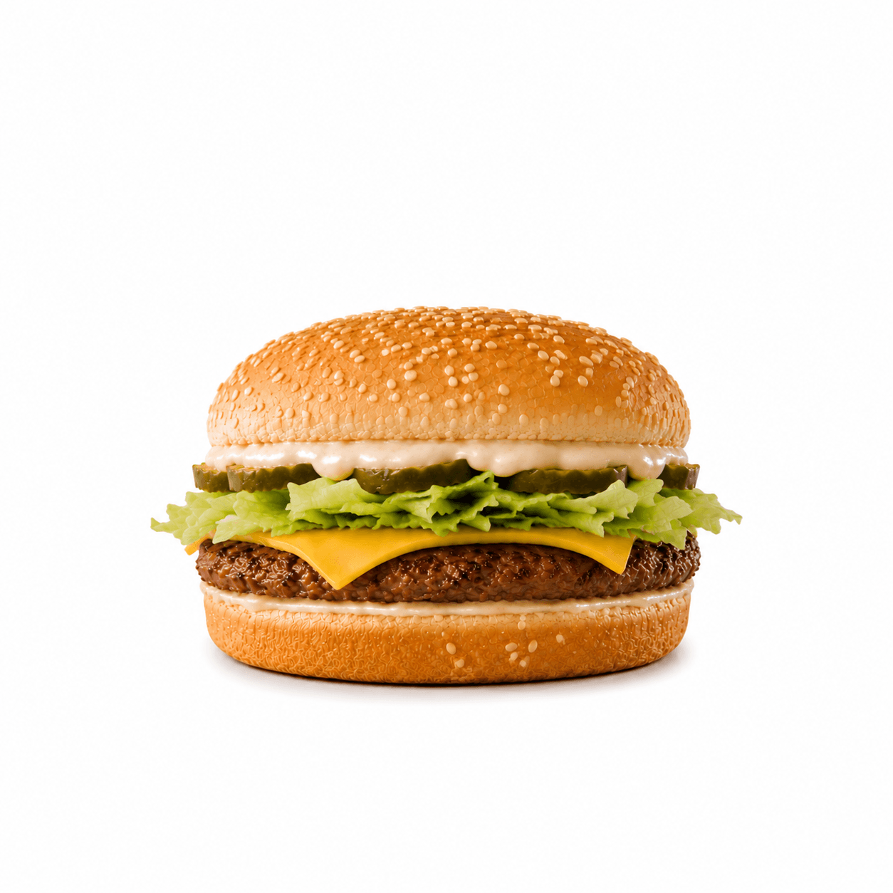 Heb's Cheese Beef Burger - Menu Item
