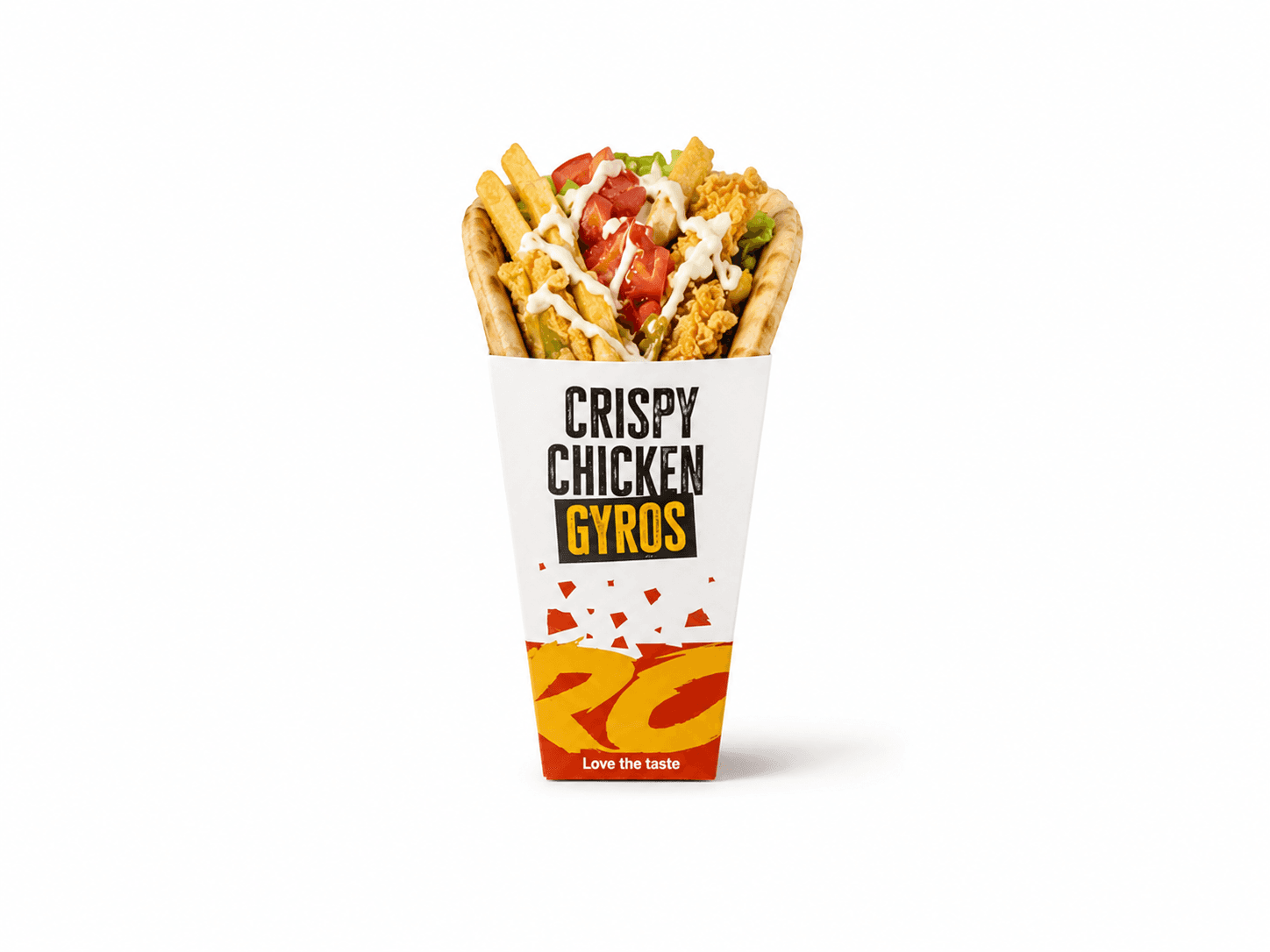 Crispy Chicken Gyros - Menu Item