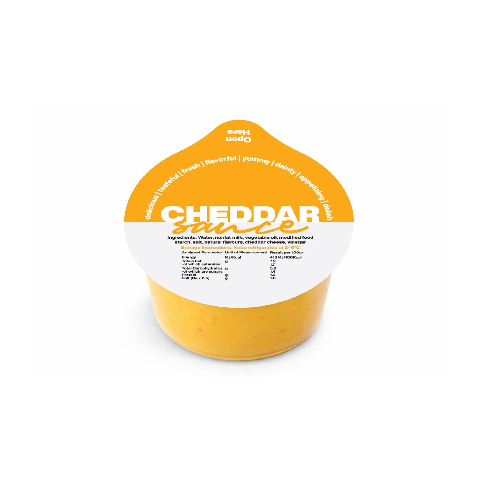 Chedar Premium Sauce - Menu Item