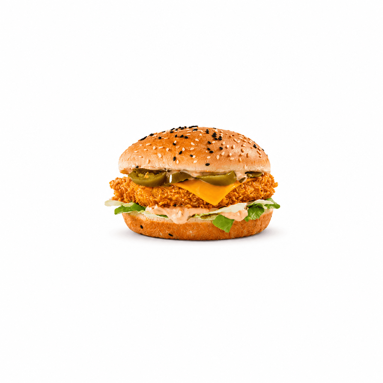 Jalapeno Chicken Burger - Menu Item