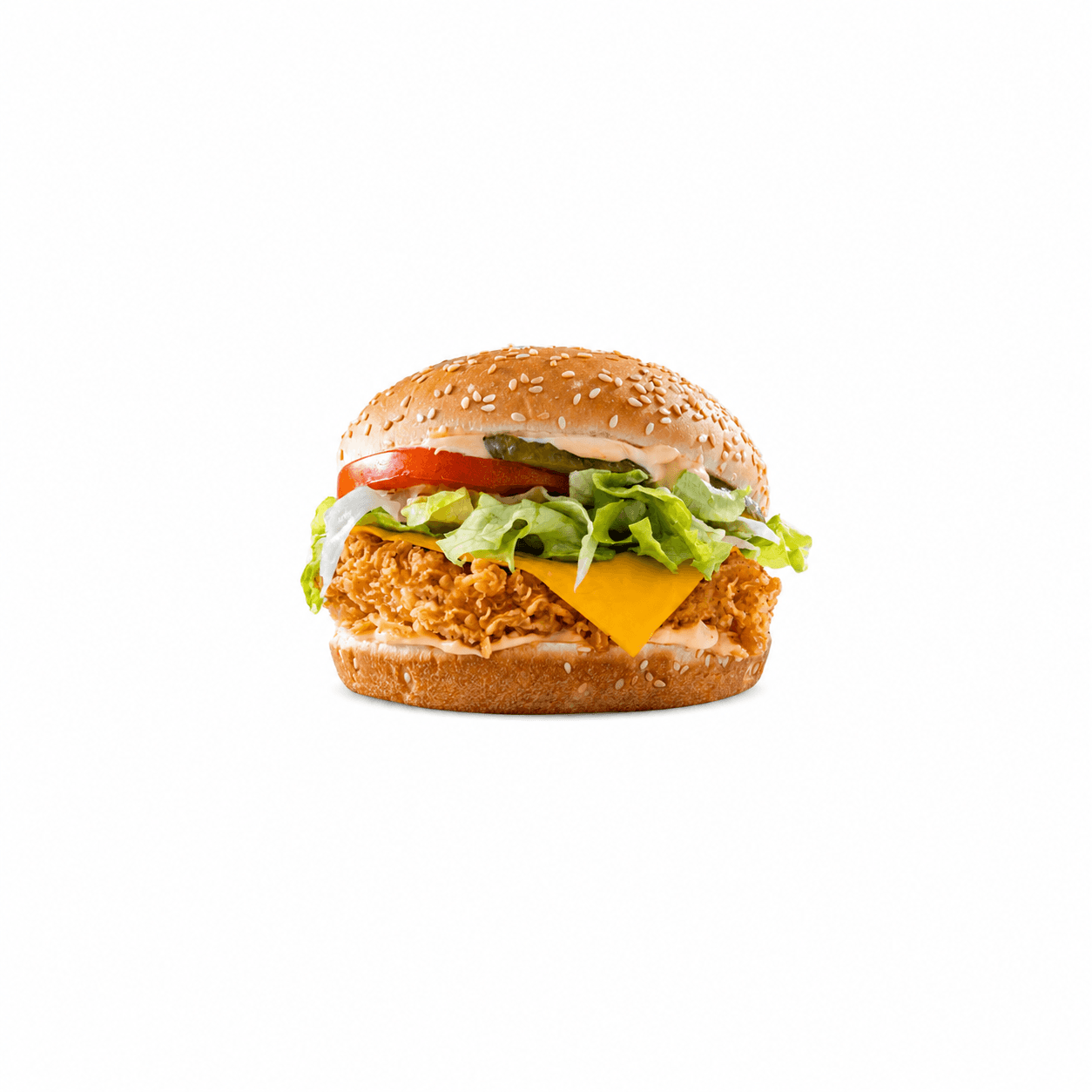 Heb's Cheese Chicken Burger - Heb's Delijorgji
