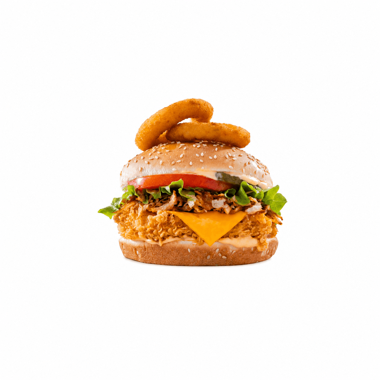 Double Crispy Burger - Menu Item