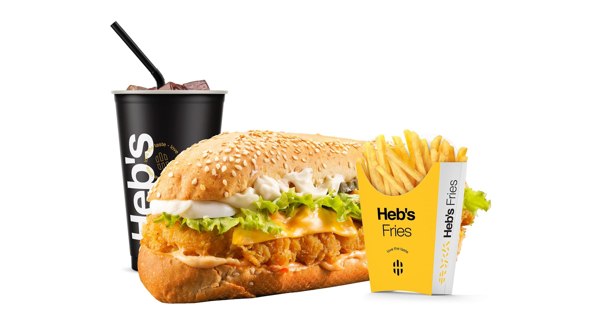Heb's Chicken Sandwhich Menu - Menu Item