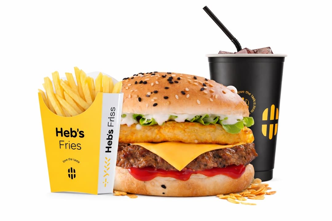 Golden Beef Burger Menu - Menu Item