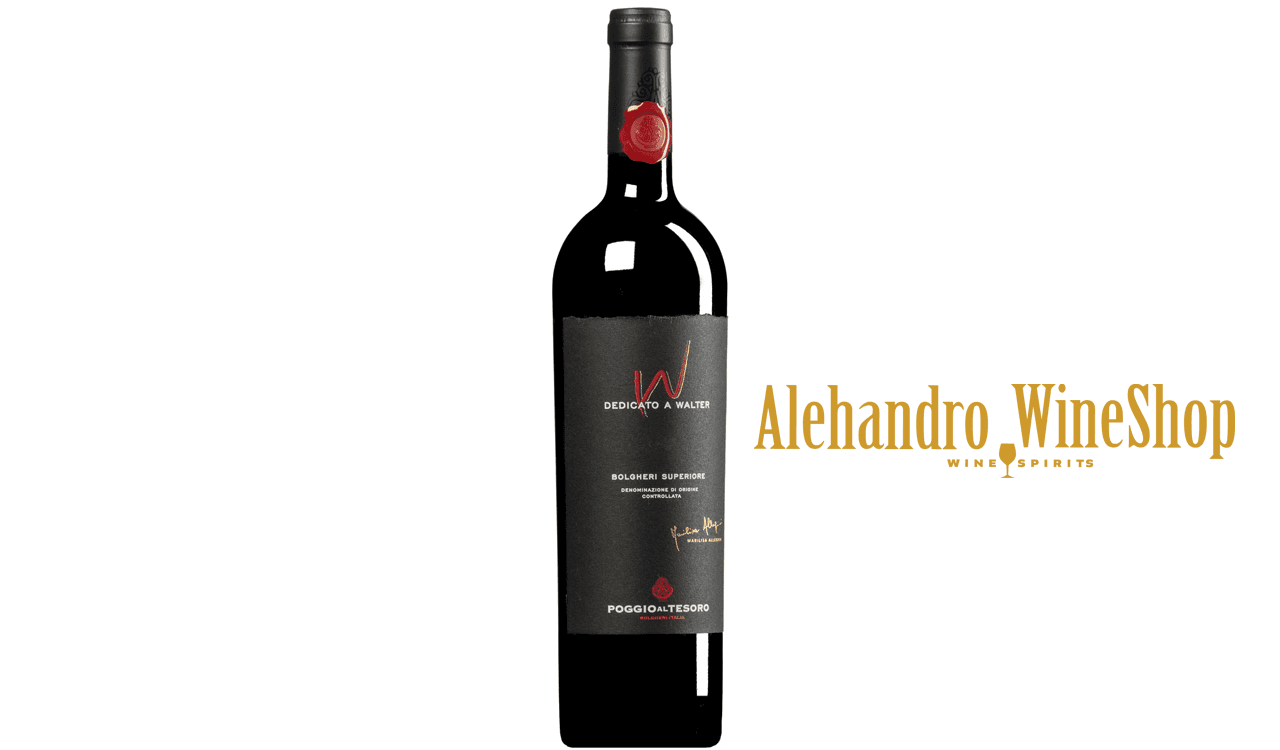 Dedicate Walter Bolgheri Superiore - Menu Item