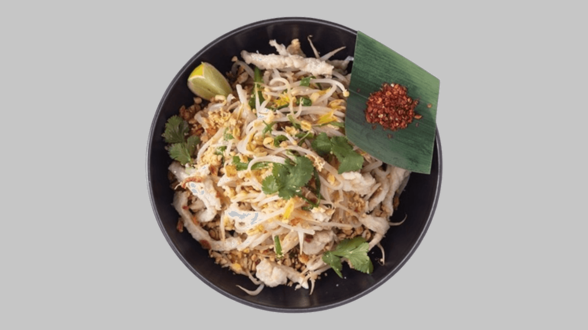 Noodles Të Stilit Tajlandez Me Mish Pule - Menu Item