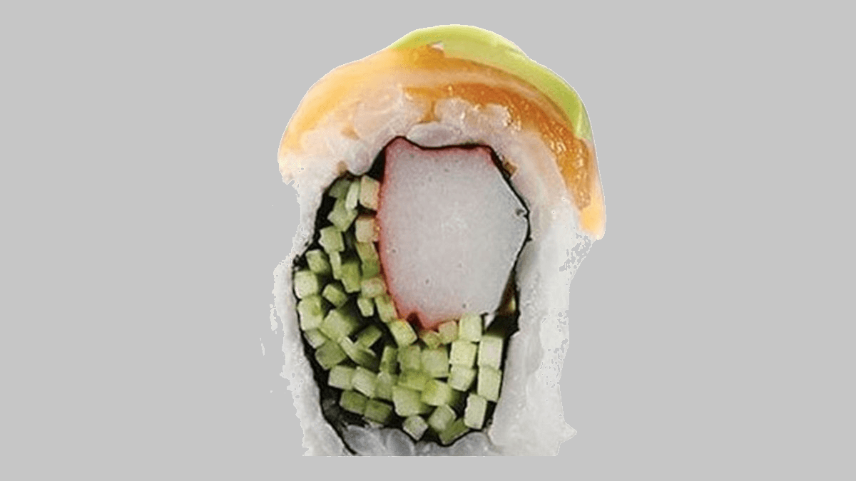Rainbow Roll - Menu Item