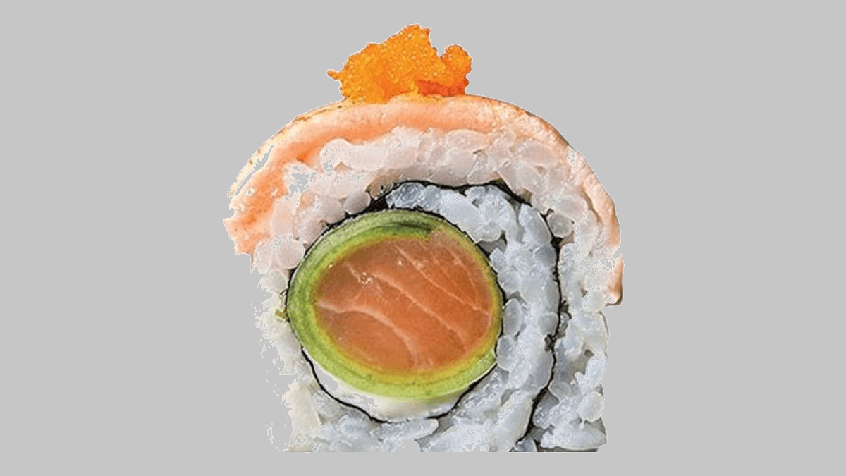 Two Way Salmon Roll 🌶️ - Menu Item