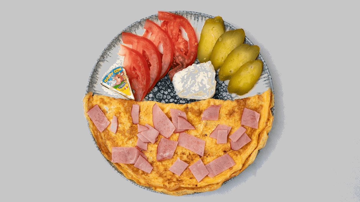 Omelette Ham - Menu Item