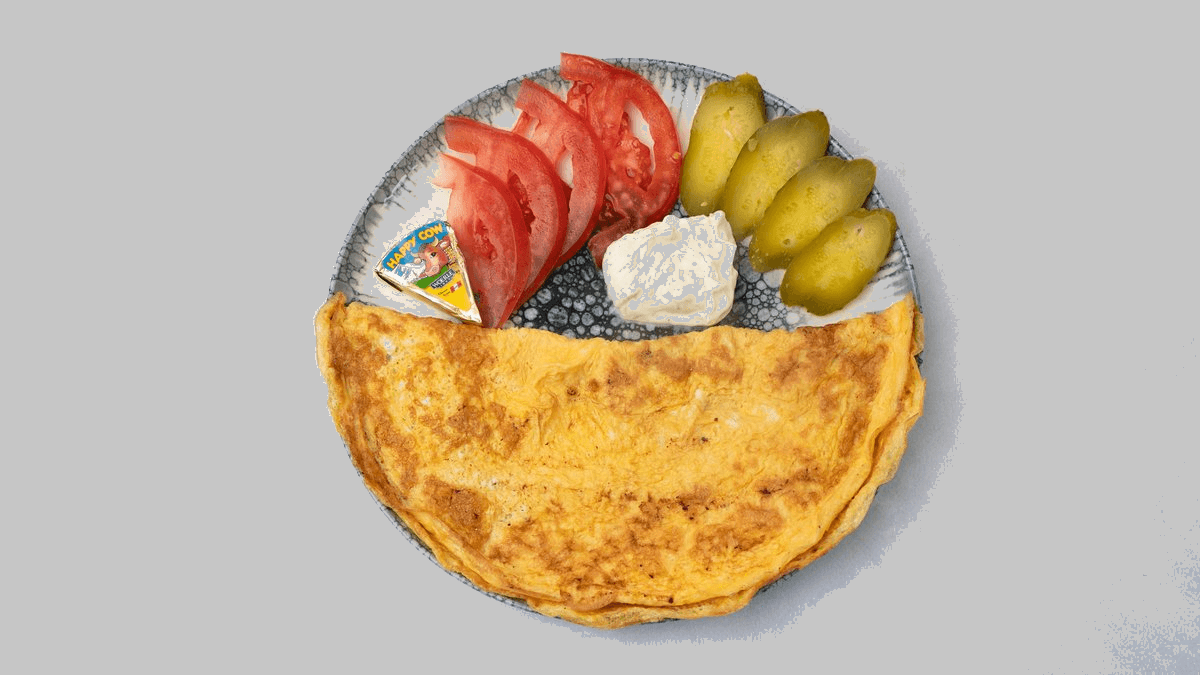 Ajvar Omelette - Menu Item