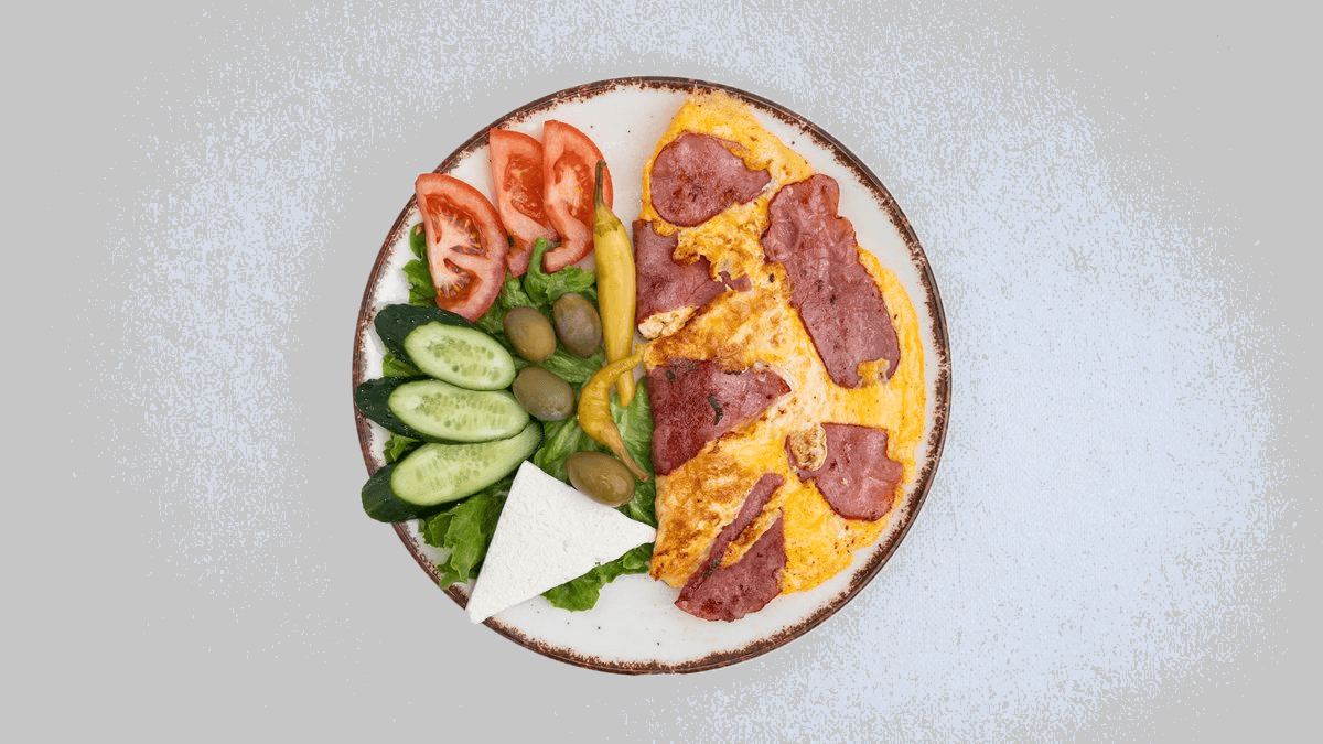 Bacon Omelette - Menu Item