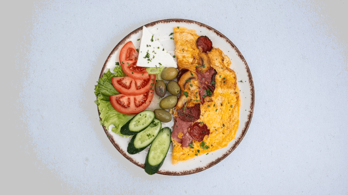 Omelette Mix - Menu Item